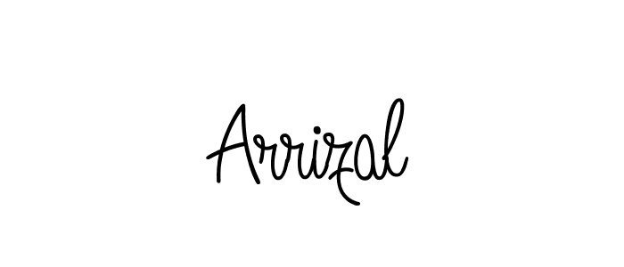 The best way (Angelique-Rose-font-FFP) to make a short signature is to pick only two or three words in your name. The name Arrizal include a total of six letters. For converting this name. Arrizal signature style 5 images and pictures png