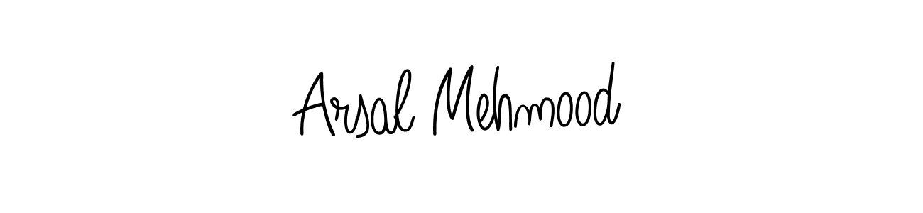 Make a beautiful signature design for name Arsal Mehmood. Use this online signature maker to create a handwritten signature for free. Arsal Mehmood signature style 5 images and pictures png