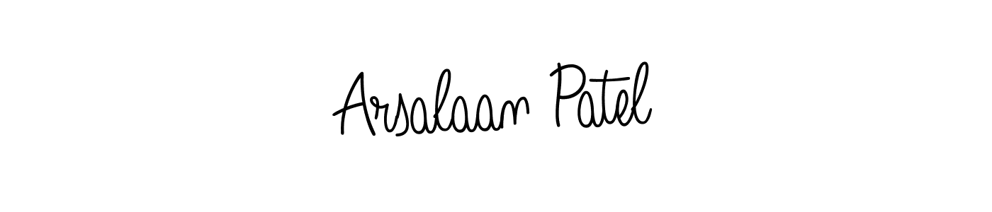 This is the best signature style for the Arsalaan Patel name. Also you like these signature font (Angelique-Rose-font-FFP). Mix name signature. Arsalaan Patel signature style 5 images and pictures png