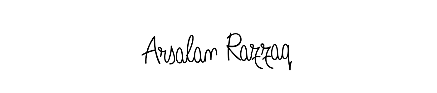 You can use this online signature creator to create a handwritten signature for the name Arsalan Razzaq. This is the best online autograph maker. Arsalan Razzaq signature style 5 images and pictures png