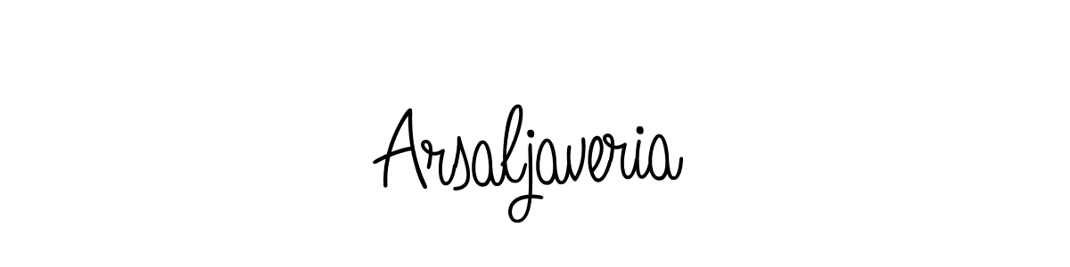 Arsaljaveria stylish signature style. Best Handwritten Sign (Angelique-Rose-font-FFP) for my name. Handwritten Signature Collection Ideas for my name Arsaljaveria. Arsaljaveria signature style 5 images and pictures png