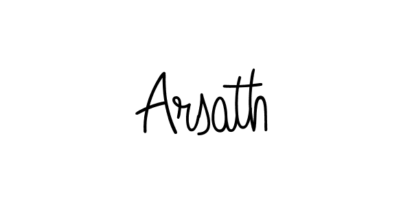 Angelique-Rose-font-FFP is a professional signature style that is perfect for those who want to add a touch of class to their signature. It is also a great choice for those who want to make their signature more unique. Get Arsath name to fancy signature for free. Arsath signature style 5 images and pictures png