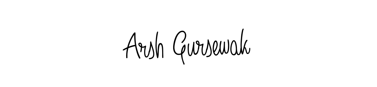 Once you've used our free online signature maker to create your best signature Angelique-Rose-font-FFP style, it's time to enjoy all of the benefits that Arsh Gursewak name signing documents. Arsh Gursewak signature style 5 images and pictures png