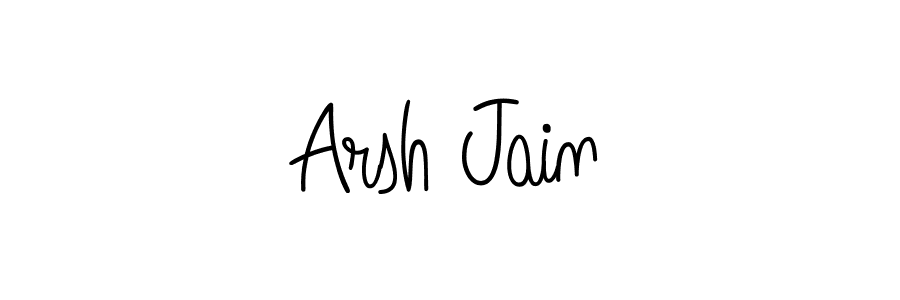 You can use this online signature creator to create a handwritten signature for the name Arsh Jain. This is the best online autograph maker. Arsh Jain signature style 5 images and pictures png