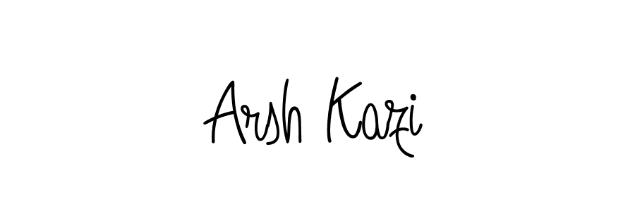 Check out images of Autograph of Arsh Kazi name. Actor Arsh Kazi Signature Style. Angelique-Rose-font-FFP is a professional sign style online. Arsh Kazi signature style 5 images and pictures png
