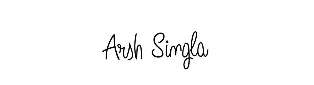 Once you've used our free online signature maker to create your best signature Angelique-Rose-font-FFP style, it's time to enjoy all of the benefits that Arsh Singla name signing documents. Arsh Singla signature style 5 images and pictures png