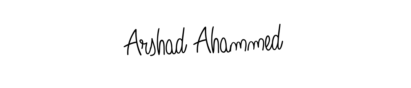 Here are the top 10 professional signature styles for the name Arshad Ahammed. These are the best autograph styles you can use for your name. Arshad Ahammed signature style 5 images and pictures png