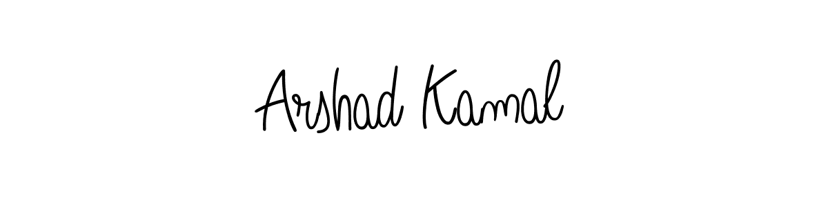 Create a beautiful signature design for name Arshad Kamal. With this signature (Angelique-Rose-font-FFP) fonts, you can make a handwritten signature for free. Arshad Kamal signature style 5 images and pictures png