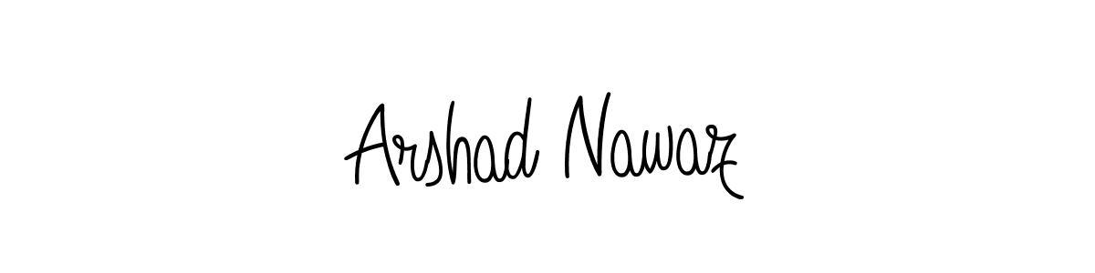 Angelique-Rose-font-FFP is a professional signature style that is perfect for those who want to add a touch of class to their signature. It is also a great choice for those who want to make their signature more unique. Get Arshad Nawaz name to fancy signature for free. Arshad Nawaz signature style 5 images and pictures png