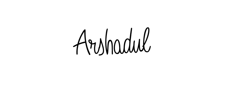 if you are searching for the best signature style for your name Arshadul. so please give up your signature search. here we have designed multiple signature styles  using Angelique-Rose-font-FFP. Arshadul signature style 5 images and pictures png