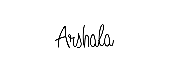 It looks lik you need a new signature style for name Arshala. Design unique handwritten (Angelique-Rose-font-FFP) signature with our free signature maker in just a few clicks. Arshala signature style 5 images and pictures png