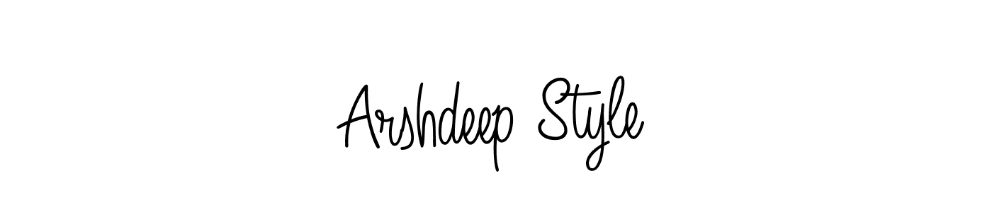 Once you've used our free online signature maker to create your best signature Angelique-Rose-font-FFP style, it's time to enjoy all of the benefits that Arshdeep Style name signing documents. Arshdeep Style signature style 5 images and pictures png