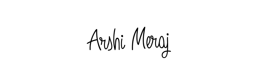 Check out images of Autograph of Arshi Meraj name. Actor Arshi Meraj Signature Style. Angelique-Rose-font-FFP is a professional sign style online. Arshi Meraj signature style 5 images and pictures png