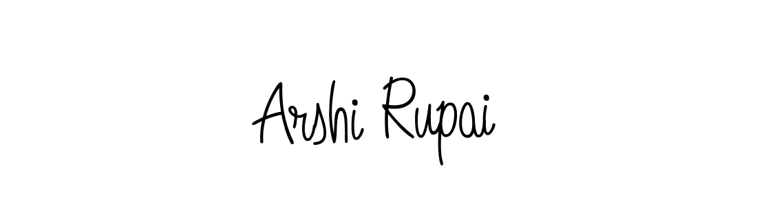 Once you've used our free online signature maker to create your best signature Angelique-Rose-font-FFP style, it's time to enjoy all of the benefits that Arshi Rupai name signing documents. Arshi Rupai signature style 5 images and pictures png