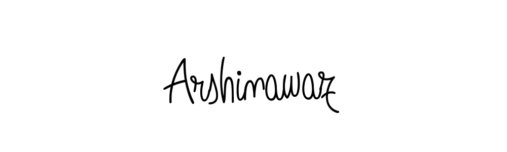 Create a beautiful signature design for name Arshinawaz. With this signature (Angelique-Rose-font-FFP) fonts, you can make a handwritten signature for free. Arshinawaz signature style 5 images and pictures png