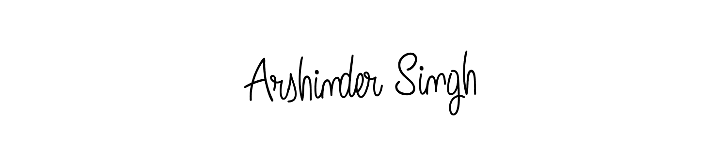 Also we have Arshinder Singh name is the best signature style. Create professional handwritten signature collection using Angelique-Rose-font-FFP autograph style. Arshinder Singh signature style 5 images and pictures png