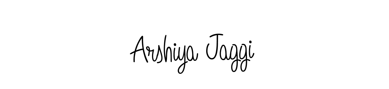 Make a beautiful signature design for name Arshiya Jaggi. Use this online signature maker to create a handwritten signature for free. Arshiya Jaggi signature style 5 images and pictures png