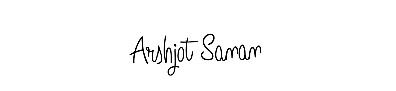 Similarly Angelique-Rose-font-FFP is the best handwritten signature design. Signature creator online .You can use it as an online autograph creator for name Arshjot Sanan. Arshjot Sanan signature style 5 images and pictures png