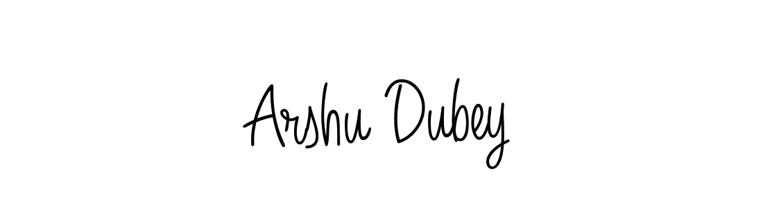 Best and Professional Signature Style for Arshu Dubey. Angelique-Rose-font-FFP Best Signature Style Collection. Arshu Dubey signature style 5 images and pictures png