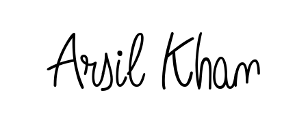 The best way (Angelique-Rose-font-FFP) to make a short signature is to pick only two or three words in your name. For converting this name Arsil Khan. Arsil Khan signature style 5 images and pictures png