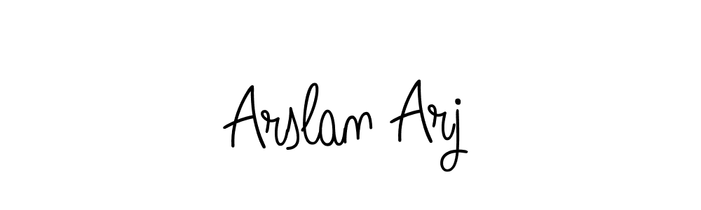 Also we have Arslan Arj name is the best signature style. Create professional handwritten signature collection using Angelique-Rose-font-FFP autograph style. Arslan Arj signature style 5 images and pictures png