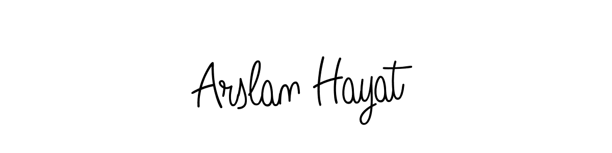 How to make Arslan Hayat signature? Angelique-Rose-font-FFP is a professional autograph style. Create handwritten signature for Arslan Hayat name. Arslan Hayat signature style 5 images and pictures png