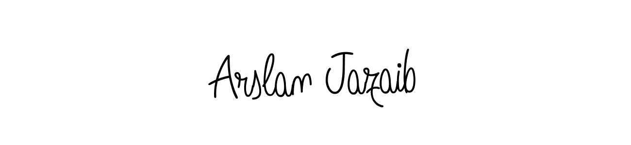 Also we have Arslan Jazaib name is the best signature style. Create professional handwritten signature collection using Angelique-Rose-font-FFP autograph style. Arslan Jazaib signature style 5 images and pictures png