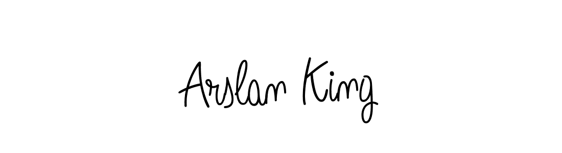 Also You can easily find your signature by using the search form. We will create Arslan King name handwritten signature images for you free of cost using Angelique-Rose-font-FFP sign style. Arslan King signature style 5 images and pictures png