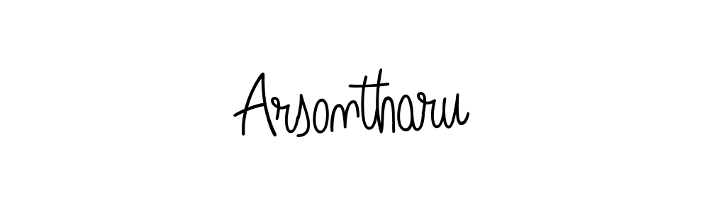 Angelique-Rose-font-FFP is a professional signature style that is perfect for those who want to add a touch of class to their signature. It is also a great choice for those who want to make their signature more unique. Get Arsontharu name to fancy signature for free. Arsontharu signature style 5 images and pictures png
