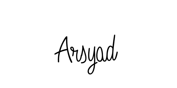 Arsyad stylish signature style. Best Handwritten Sign (Angelique-Rose-font-FFP) for my name. Handwritten Signature Collection Ideas for my name Arsyad. Arsyad signature style 5 images and pictures png