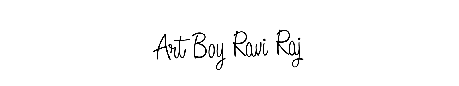 Make a beautiful signature design for name Art Boy Ravi Raj. Use this online signature maker to create a handwritten signature for free. Art Boy Ravi Raj signature style 5 images and pictures png