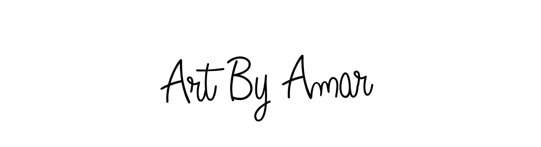 How to make Art By Amar signature? Angelique-Rose-font-FFP is a professional autograph style. Create handwritten signature for Art By Amar name. Art By Amar signature style 5 images and pictures png