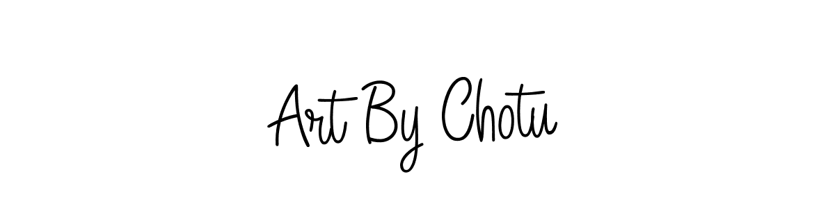 This is the best signature style for the Art By Chotu name. Also you like these signature font (Angelique-Rose-font-FFP). Mix name signature. Art By Chotu signature style 5 images and pictures png