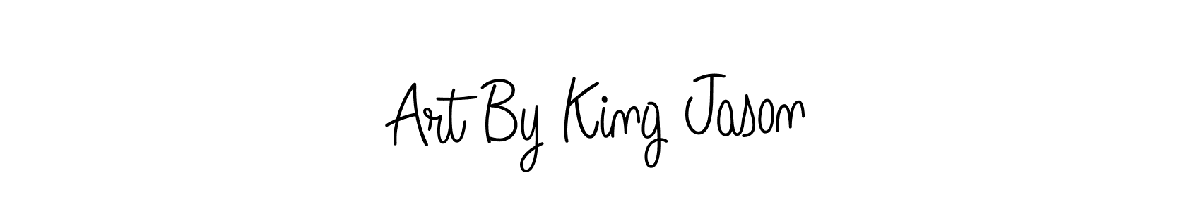 How to Draw Art By King Jason signature style? Angelique-Rose-font-FFP is a latest design signature styles for name Art By King Jason. Art By King Jason signature style 5 images and pictures png