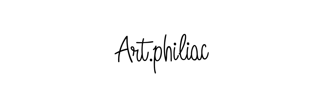 It looks lik you need a new signature style for name Art.philiac. Design unique handwritten (Angelique-Rose-font-FFP) signature with our free signature maker in just a few clicks. Art.philiac signature style 5 images and pictures png