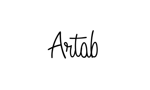 Also You can easily find your signature by using the search form. We will create Artab name handwritten signature images for you free of cost using Angelique-Rose-font-FFP sign style. Artab signature style 5 images and pictures png