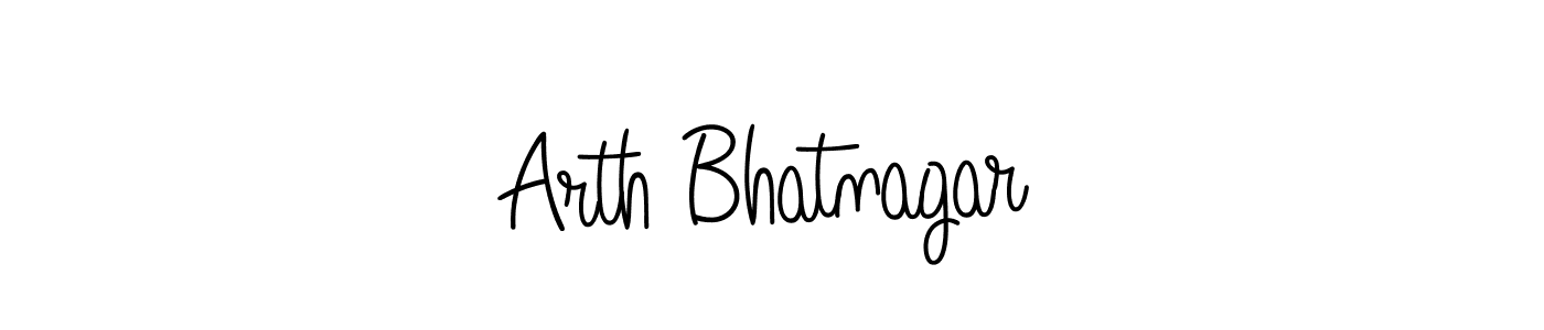 Make a short Arth Bhatnagar signature style. Manage your documents anywhere anytime using Angelique-Rose-font-FFP. Create and add eSignatures, submit forms, share and send files easily. Arth Bhatnagar signature style 5 images and pictures png