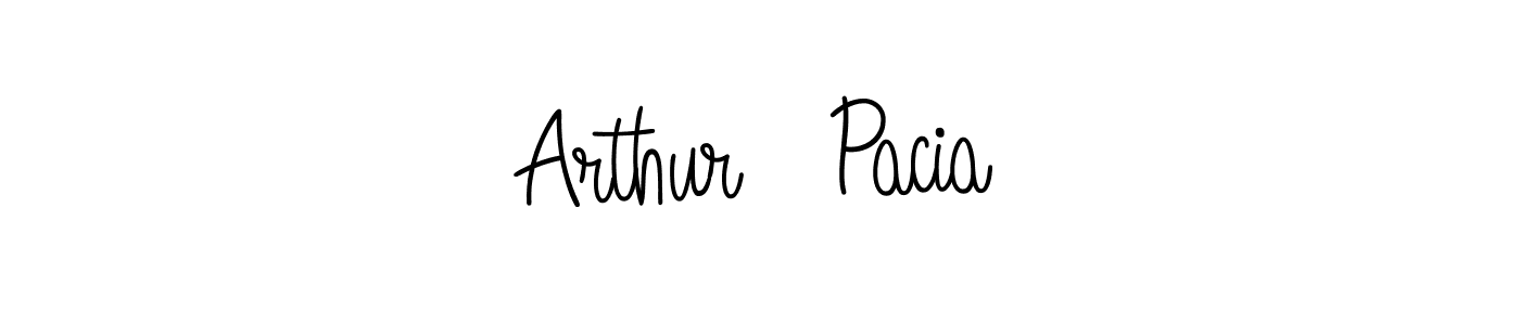 Here are the top 10 professional signature styles for the name Arthur   Pacia. These are the best autograph styles you can use for your name. Arthur   Pacia signature style 5 images and pictures png