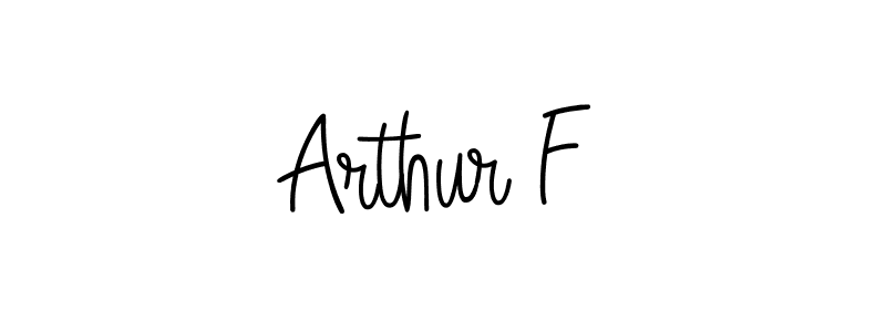 Best and Professional Signature Style for Arthur F. Angelique-Rose-font-FFP Best Signature Style Collection. Arthur F signature style 5 images and pictures png