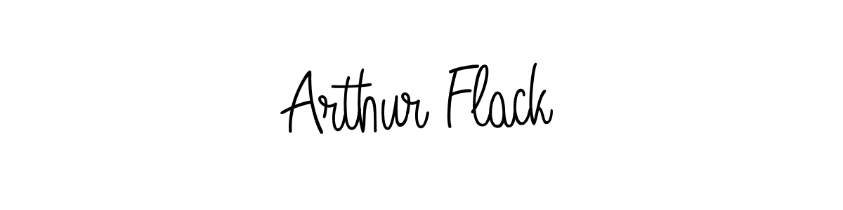 Arthur Flack stylish signature style. Best Handwritten Sign (Angelique-Rose-font-FFP) for my name. Handwritten Signature Collection Ideas for my name Arthur Flack. Arthur Flack signature style 5 images and pictures png