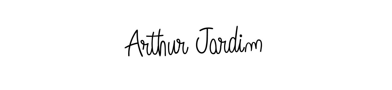 Make a beautiful signature design for name Arthur Jardim. With this signature (Angelique-Rose-font-FFP) style, you can create a handwritten signature for free. Arthur Jardim signature style 5 images and pictures png