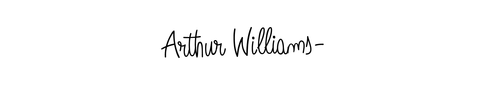 Make a short Arthur Williams- signature style. Manage your documents anywhere anytime using Angelique-Rose-font-FFP. Create and add eSignatures, submit forms, share and send files easily. Arthur Williams- signature style 5 images and pictures png