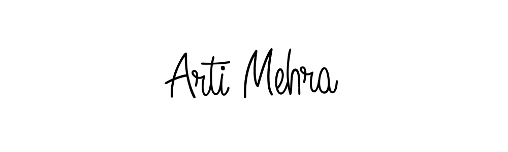 Also we have Arti Mehra name is the best signature style. Create professional handwritten signature collection using Angelique-Rose-font-FFP autograph style. Arti Mehra signature style 5 images and pictures png