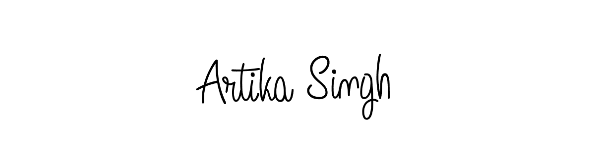 Make a beautiful signature design for name Artika Singh. Use this online signature maker to create a handwritten signature for free. Artika Singh signature style 5 images and pictures png