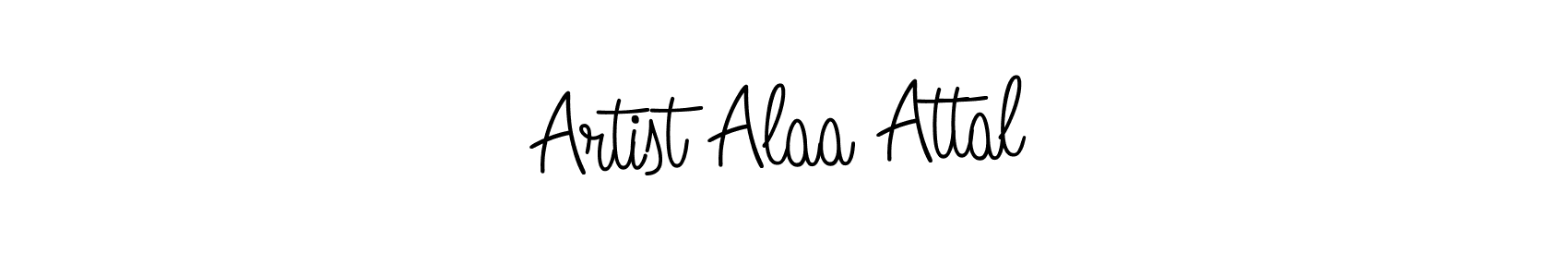 It looks lik you need a new signature style for name Artist Alaa Attal. Design unique handwritten (Angelique-Rose-font-FFP) signature with our free signature maker in just a few clicks. Artist Alaa Attal signature style 5 images and pictures png