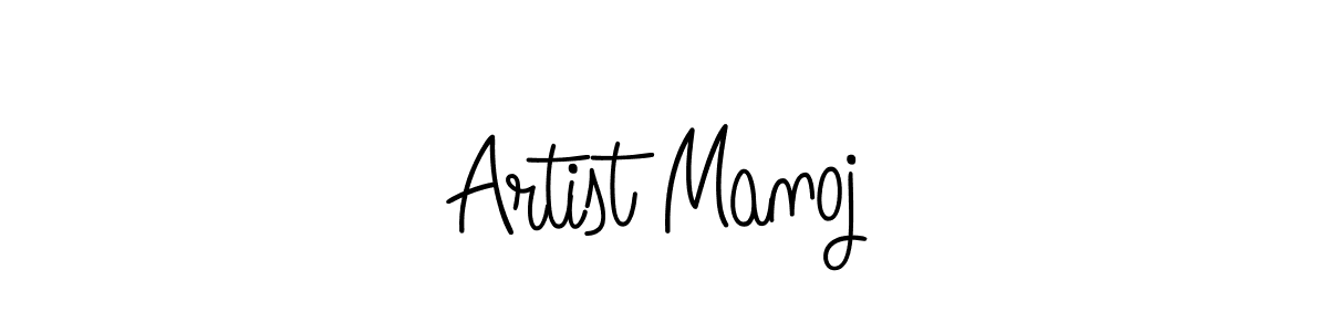 Create a beautiful signature design for name Artist Manoj. With this signature (Angelique-Rose-font-FFP) fonts, you can make a handwritten signature for free. Artist Manoj signature style 5 images and pictures png