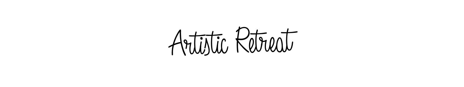 Make a short Artistic Retreat signature style. Manage your documents anywhere anytime using Angelique-Rose-font-FFP. Create and add eSignatures, submit forms, share and send files easily. Artistic Retreat signature style 5 images and pictures png