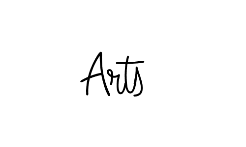 This is the best signature style for the Arts  name. Also you like these signature font (Angelique-Rose-font-FFP). Mix name signature. Arts  signature style 5 images and pictures png