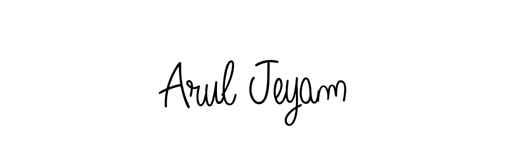 Arul Jeyam stylish signature style. Best Handwritten Sign (Angelique-Rose-font-FFP) for my name. Handwritten Signature Collection Ideas for my name Arul Jeyam. Arul Jeyam signature style 5 images and pictures png