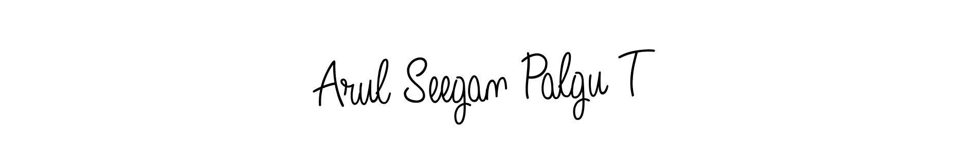 Similarly Angelique-Rose-font-FFP is the best handwritten signature design. Signature creator online .You can use it as an online autograph creator for name Arul Seegan Palgu T. Arul Seegan Palgu T signature style 5 images and pictures png